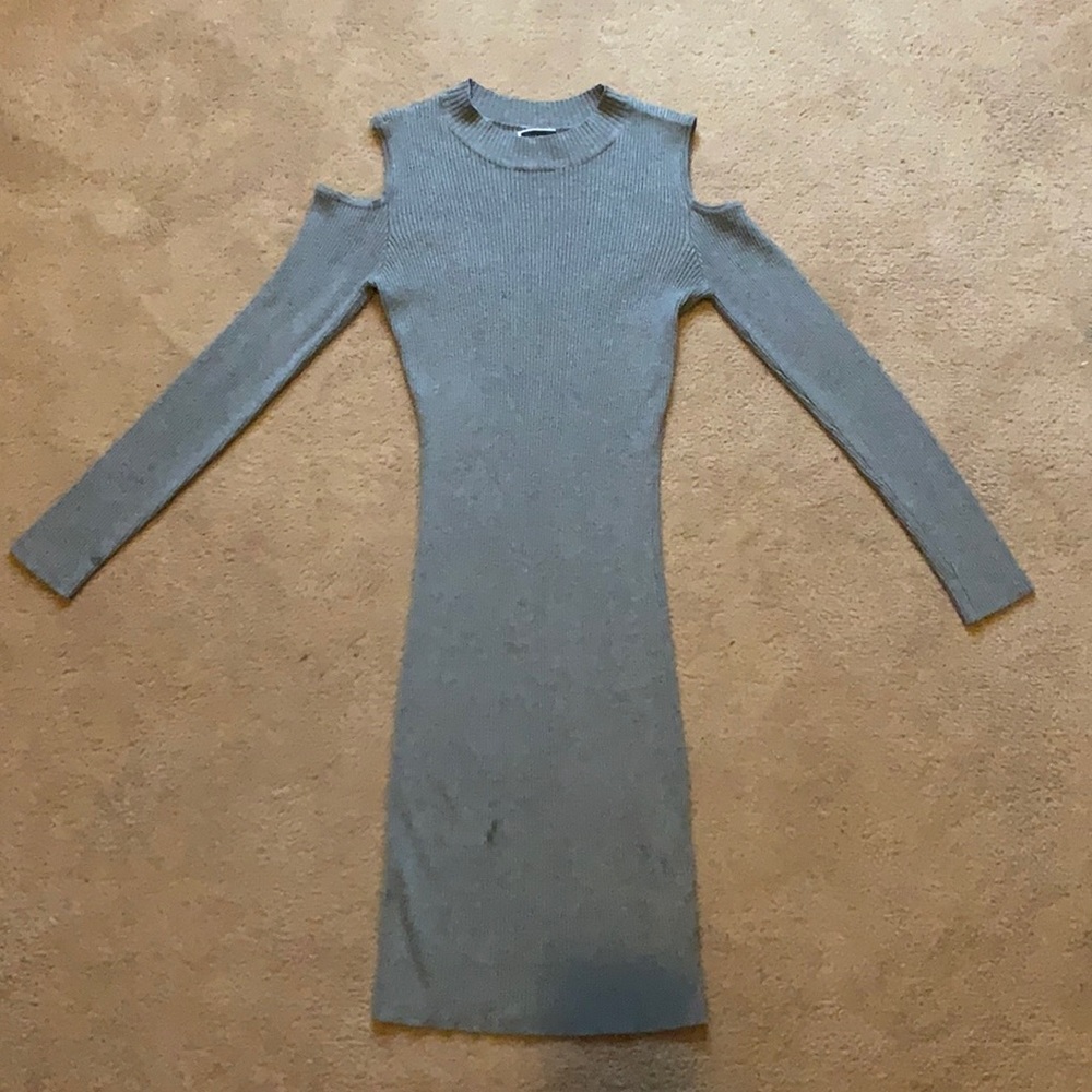 Long Sleeve Fitted Dress